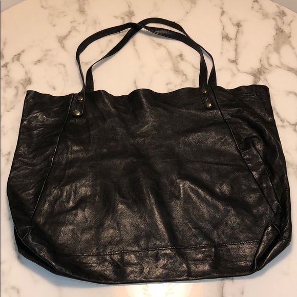 American Apparel Handbags - American Apparel Leather Bag